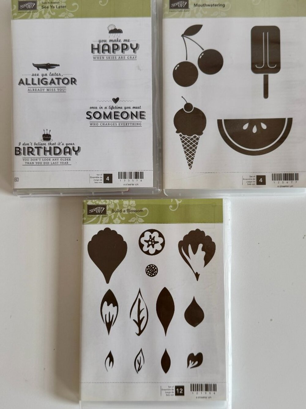 Stampin' Up Bundle of 3 - Playful Creatures & Summer Treats